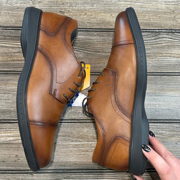 Nunn Bush Kore Pro Cap Toe Oxford Men\'s Size 10 Wide Fit NWT main image 4